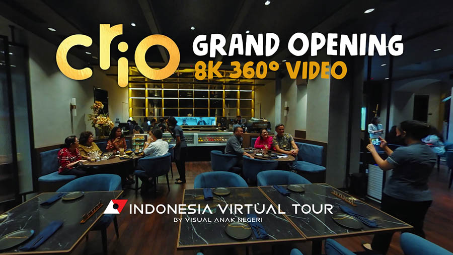Crio Restaurant Grand Opening (8K VR 360° Video)