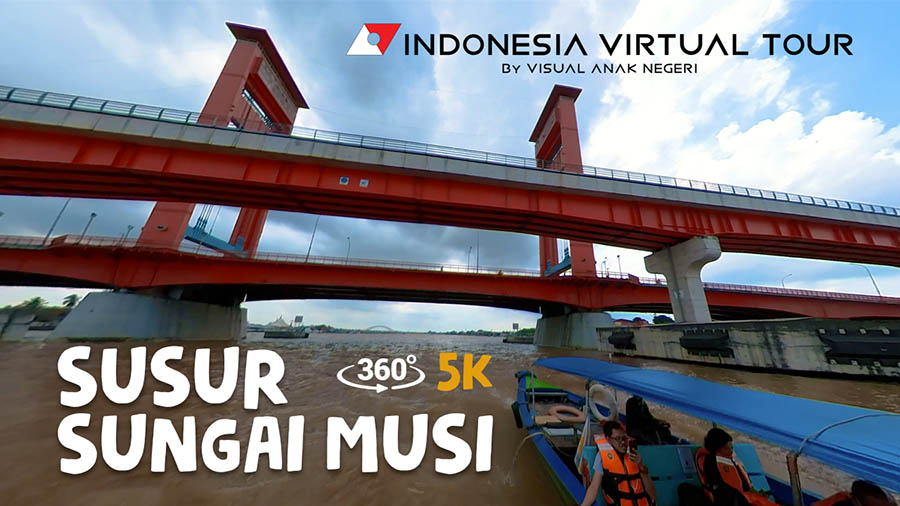 Susur Sungai Musi (5.7K 360 VR Video)